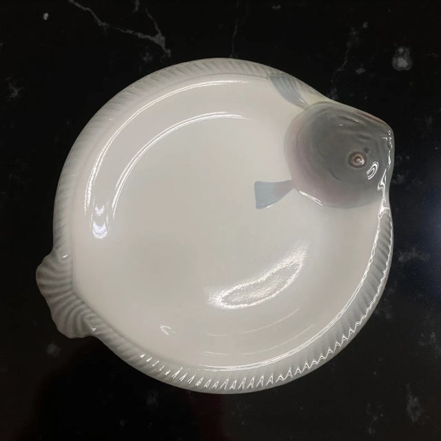 German Earthenware Fish Service from Wächtersbach, Set of 38 For Sale - Image 17 of 18