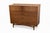 Description: Authentic vintage mid century modern Bassett “Mayan” highboy dresser featuring the signature carved center...