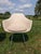 Off-white Mid-Century Modern Burke, Inc. Fiberglass Dining Chairs - Set of 4 For Sale - Image 8 of 10
