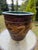 Ceramic Antique Quing Shiwan-Style Dragon Egg Pot Jardinière With Turquoise Interior For Sale - Image 7 of 9