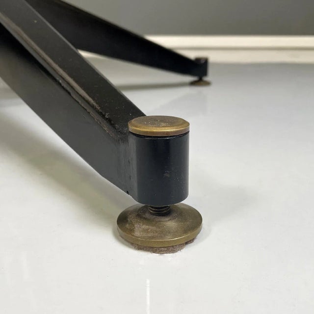 Mid-Century Italian Modern Dining Table with Pink Portugal Marble Top, 1950s For Sale - Image 10 of 12