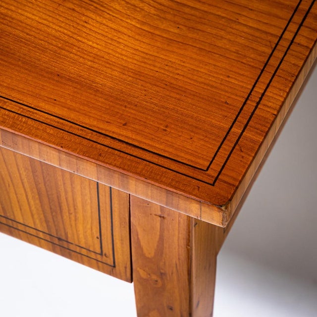 Biedermeier Table in Cherrywood, 1820 For Sale - Image 9 of 10