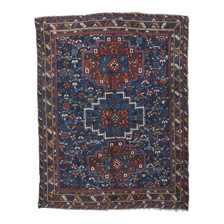 Antique Quashkai Shiraz Rug 5'5'' x 7'1'' For Sale
