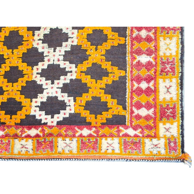 Textile Vintage Moroccan Rug For Sale - Image 7 of 9