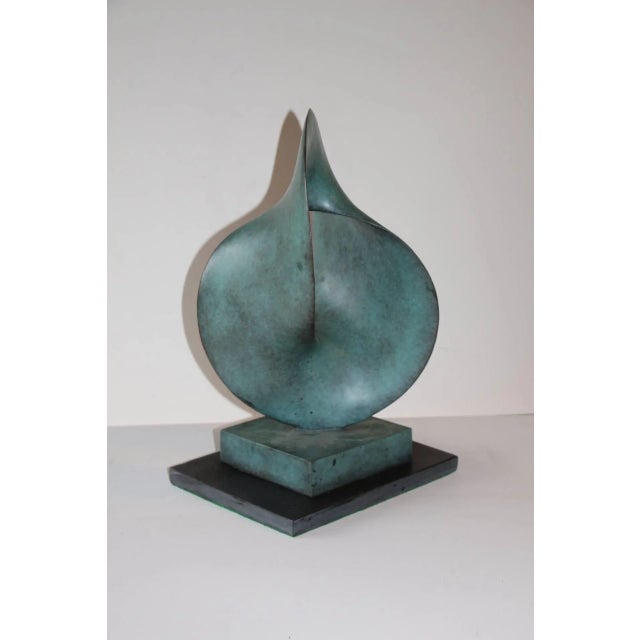 1980s Fred Schumm Bronze Noted Nj Artist Signed, Dated 1989 For Sale - Image 5 of 7