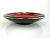 1960s Vintage Italian Black and Red Ceramic Ashtray With Gilt Dragon Motif For Sale - Image 5 of 10