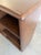 Modern Vintage Oak Bookcase Cylinder Legs For Sale - Image 3 of 16