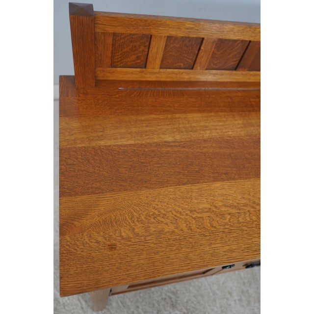 Brown Stickley Mission Oak Arts & Crafts Sideboard For Sale - Image 8 of 12