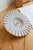 Ceramic Vintage Pleated Ceramic Pendant Light in Lilac and Taupe, 1990s For Sale - Image 7 of 8