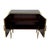 1980s Vintage Black Two-Door Sideboard, 1980s For Sale - Image 5 of 6