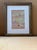 2020s Contemporary Alexis Walter Abstract Painting in Old Art Deco Frame For Sale - Image 5 of 6