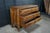 Vintage Italian French Country Louis XV Carved Walnut Commode Chest Dresser For Sale - Image 9 of 18