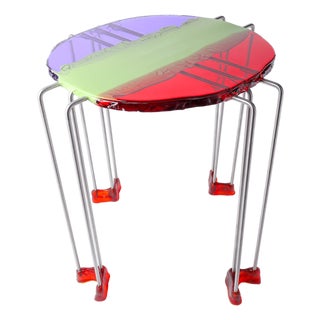 High Triple Play Coffee Table by Gaetano Pesce for Fish Design For Sale