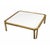 1970s Brass and Glass Coffee Table, 1970s For Sale - Image 5 of 5
