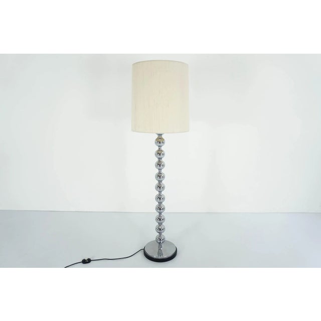 Textile Space Age Floor Lamp, 1970s For Sale - Image 7 of 7