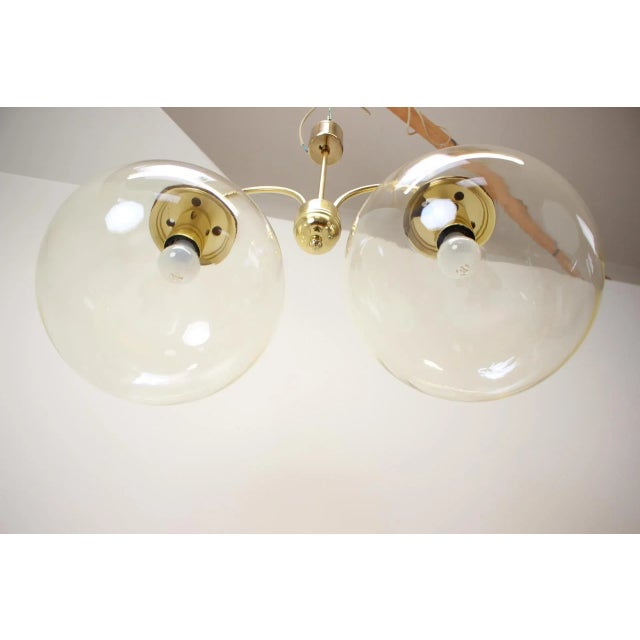 Mid-Century Chandelier from Kamenicky Senov, 1970s For Sale - Image 6 of 10