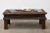 Handcrafted Coffee Table in Oak and Teak For Sale - Image 10 of 11