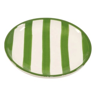 Lido Dessert Plate - Set of 4 - Green For Sale
