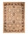 Brown Mogul, One-of-a-Kind Hand-Knotted Area Rug in Brown, 6' 0" x 8' 7" For Sale - Image 8 of 8