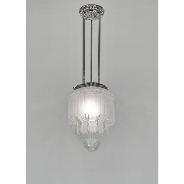 Art Deco French Art Deco Pendant by Lorrain Daum 1930 France - 4 Available For Sale - Image 3 of 13