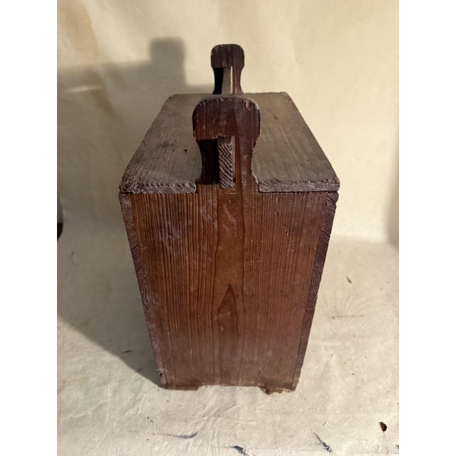 Japanese Antique Tool Caring Tansu (Box) For Sale - Image 4 of 5