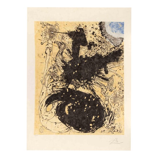 After Salvador Dali, The Chimera of Chimeras, Lithograph, 1950s For Sale
