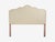 Textile Traditional, Kingsize Tufted Headboard, Scalamandré Pink Silk, Usa, 1960s For Sale - Image 7 of 8