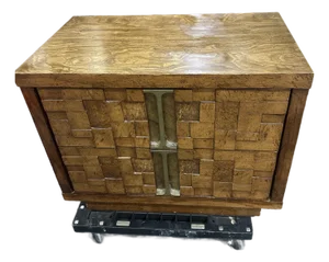 1970S Burlington House Brutalist Nightstand