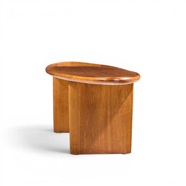 Widdicomb t.h. Robsjohn Gibbings for Widdicomb Model 3304 Mid Century Mahogany Surfboard Coffee Table For Sale - Image 4 of 9