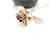 Silver Flower with Applications For Sale - Image 5 of 6