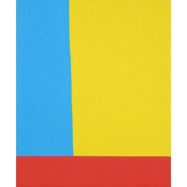 Contemporary "Splendor-Sanctuary" Contemporary Minimalist Geometric Oil Diptych Painting by Shyun Song - A Pair For Sale - Image 3 of 8