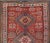 Keivan Woven Arts - Unique Antique Qashqai Rug with Geometric Motifs in Red, Blue, and Golden Yellow, Rug # This stunning...