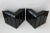 1980s Haziza Style Modern Black Acrylic Coffee Table For Sale - Image 5 of 12