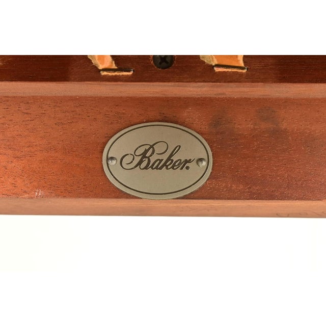 Baker Furniture Chippendale Carved Mahogany Side Chairs or Dining Chairs, Pair For Sale - Image 12 of 13