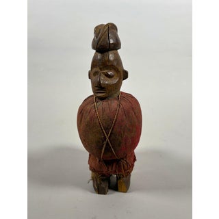 Magical Reliquary Statuette Mpwau, Teke, Republic of Congo For Sale