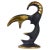 Metal Brass Cancer Zodiac Figurine attributed to Walter Bosse for Hertha Baller, Austria, 1950s For Sale - Image 7 of 7