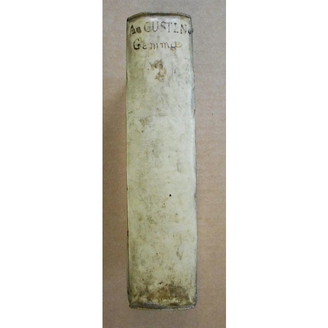 GEMMAE ET SCULPTURAE ANTIQUAE DEPICTAE. Addita Earum Enarratione by AGOSTINI, LEONARDO (AUGUSTINO). Translated into Latin...