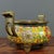 Metal Vintage Yellow Ground Cloisonne Enamel Bronze Censer, Two-Handle Tripod Incense Burner For Sale - Image 7 of 9
