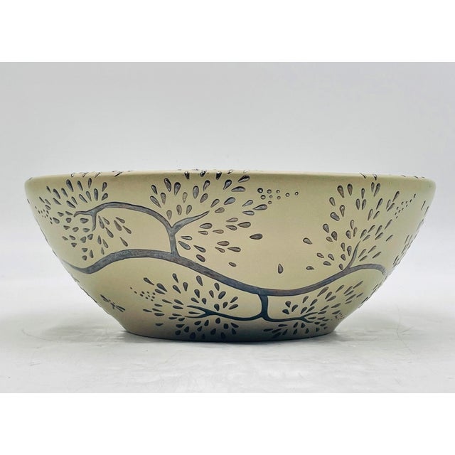 Emilia Castillo Emilia Castillo Porcelain & Pure Silver Bowl, Signed & Dated For Sale - Image 4 of 13