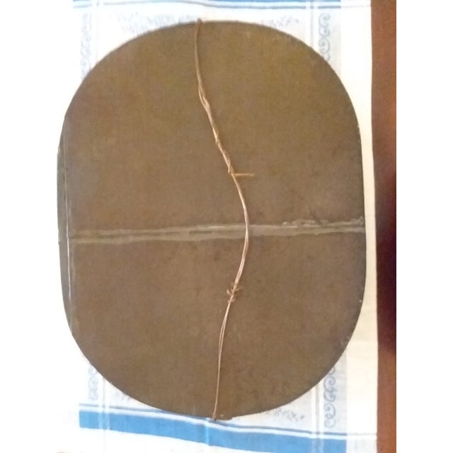 Large Staffordshire Platter With Hand Forge Warming Pan For Sale - Image 10 of 11