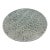 Oversized Sage Ceramic Art Bowl With Raised Three-Dimensional Geometric Starburst Pattern For Sale