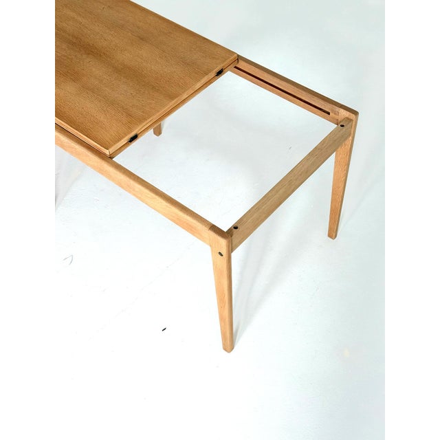 Wood Extendable Coffee Table in Oak, 1960s For Sale - Image 7 of 11