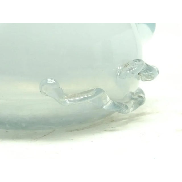 Blue Polish Vase by Jerzy Słuczan-Orkusz for Krakow Institute of Glass, 1970s For Sale - Image 8 of 9