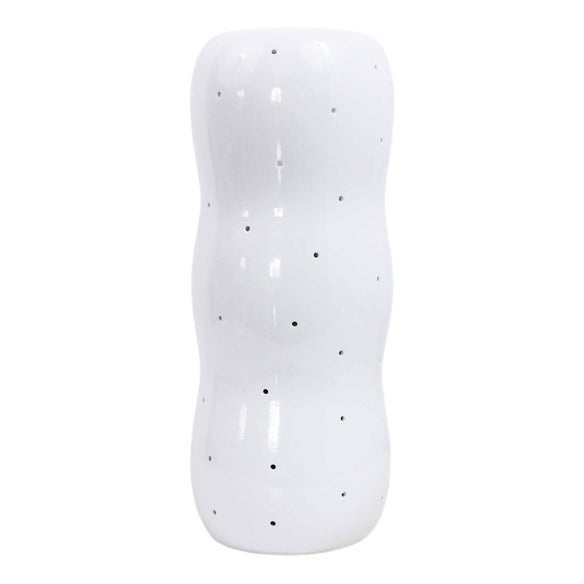 Perforated Ceramic Table Lamp, 1970s For Sale