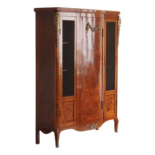 French Louis XVI Mahogany Bookcase For Sale