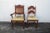 Heavy Carved Inlay Early 1900s Set of Six Dining Room Chairs For Sale - Image 4 of 13