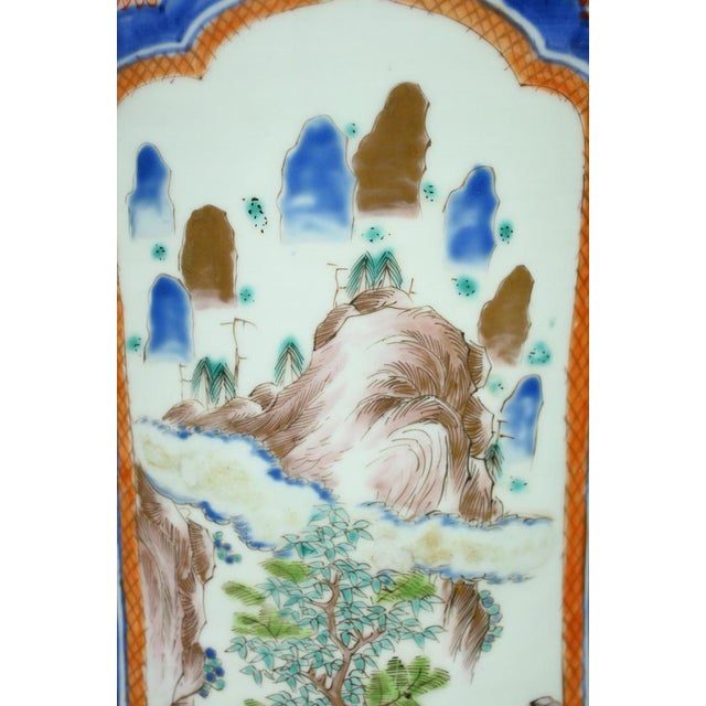 Antique Japanese Porcelain Vase For Sale - Image 12 of 18