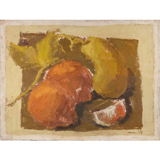 Franco Marzilli, Still Life, Oil Painting, 1970s For Sale