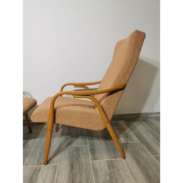 Set of Lounge Chairs by Antonin Suman for Ton For Sale - Image 10 of 18