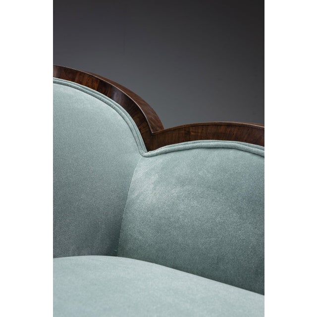 Vintage Art Deco Sofa, 1940s For Sale - Image 4 of 15